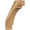 Ekena Millwork 6"W x 18"D x 26"H Merced Rough Sawn Knee Brace, Western Red Cedar BRC06X18X26MRC00RWR - alternate 1